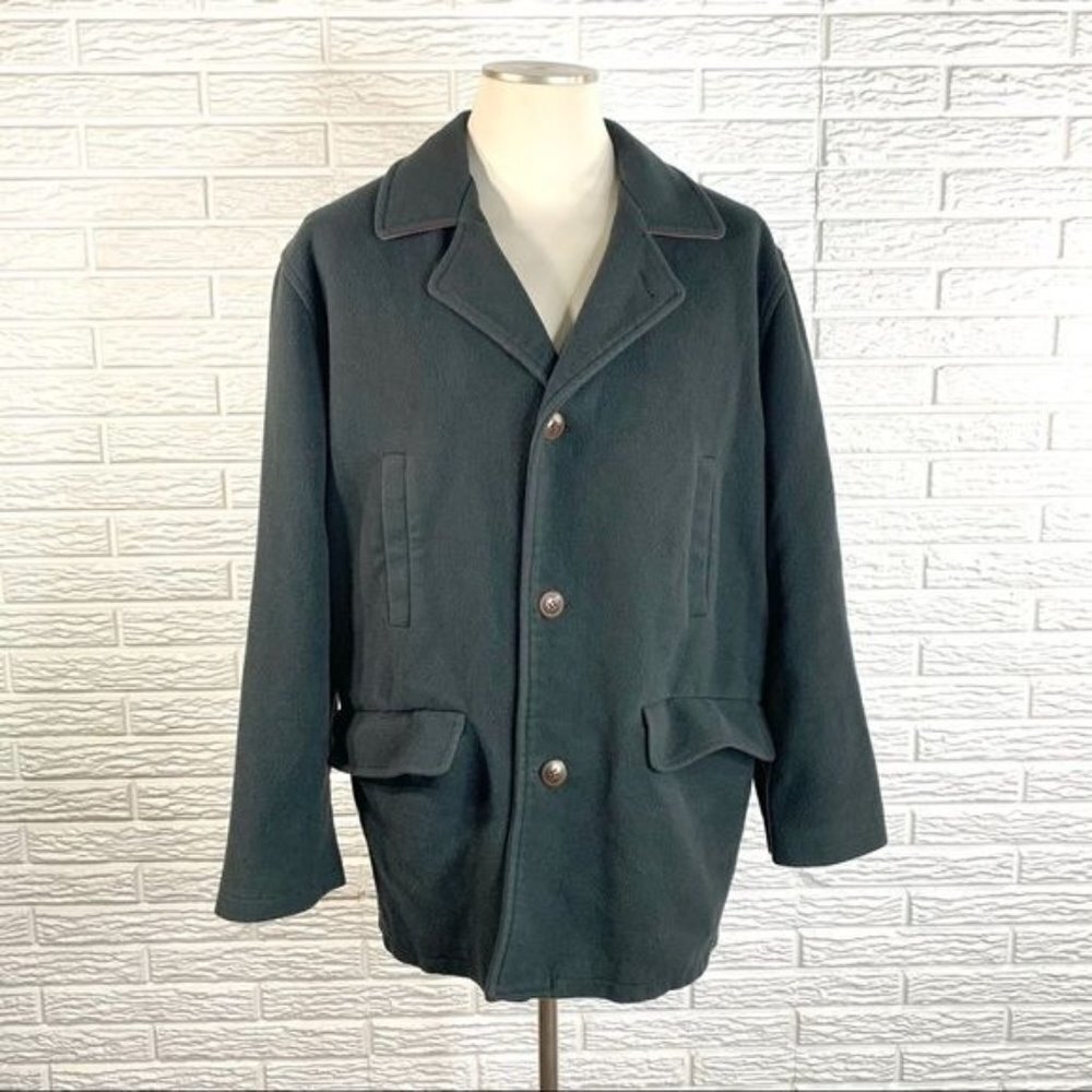 Newport Harbor Mens Green Coat Size Large